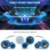 Remote Control Car, Double Sided RC Car, 4WD Off-Road Stunt Car with 360° Flips